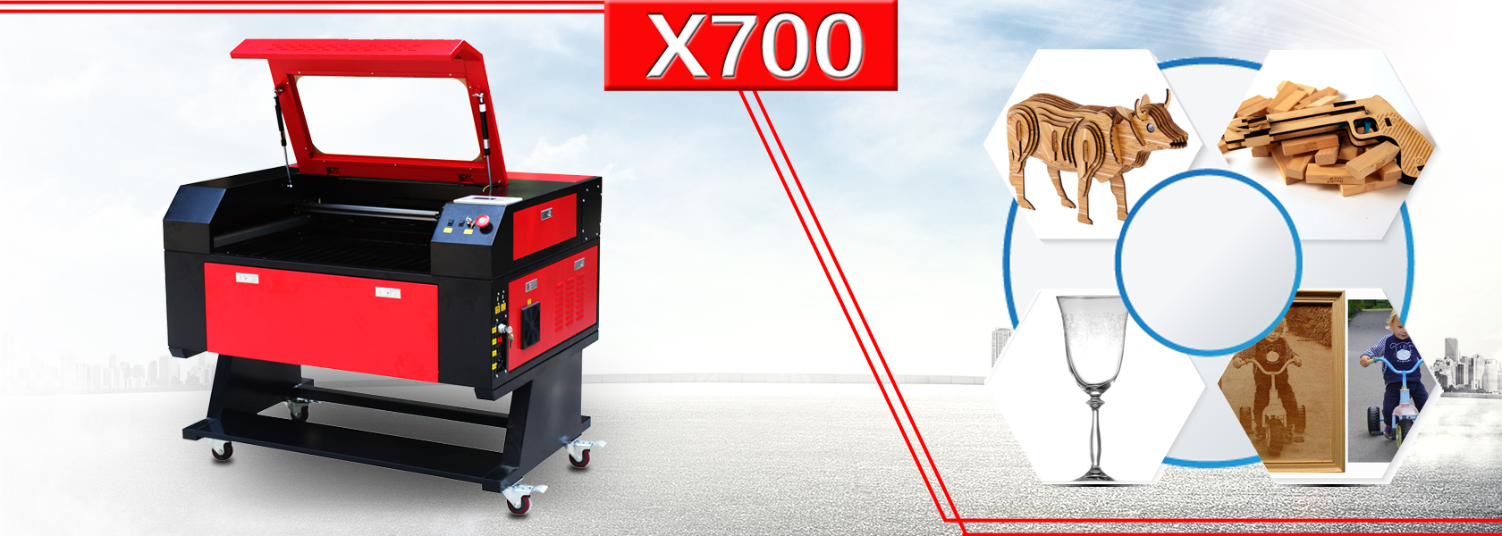 X700 laser engraver machine